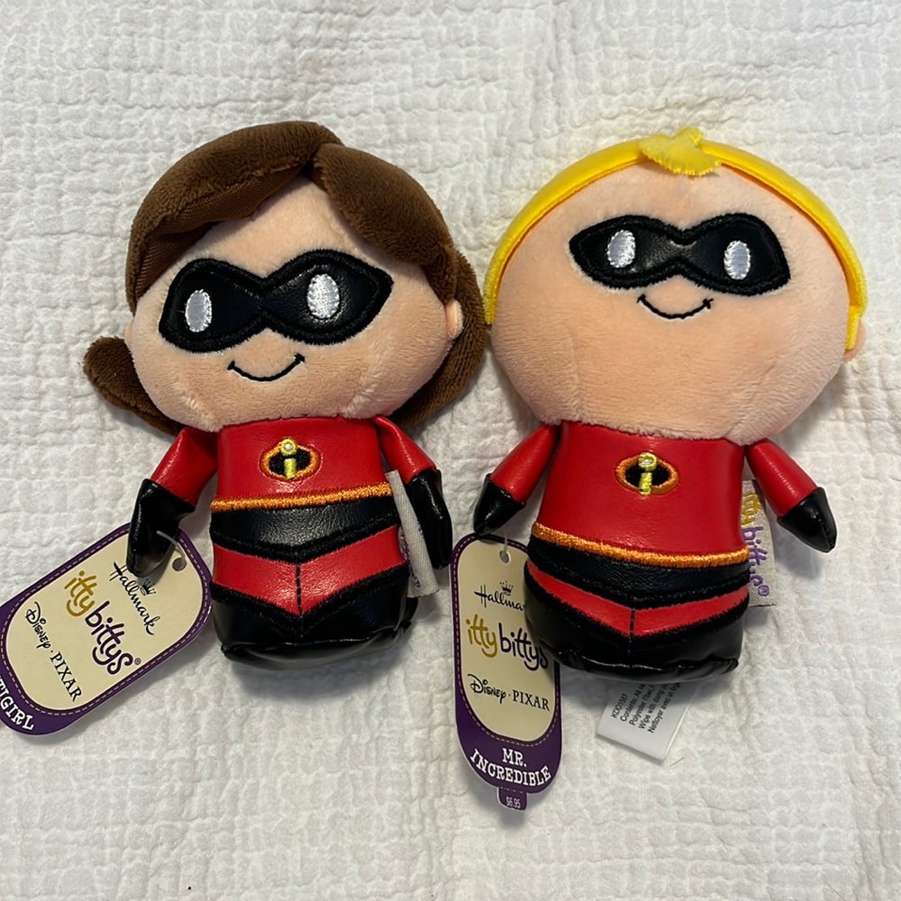ELASTICIGIRL AND MR.INCREDIBLE itty bittys